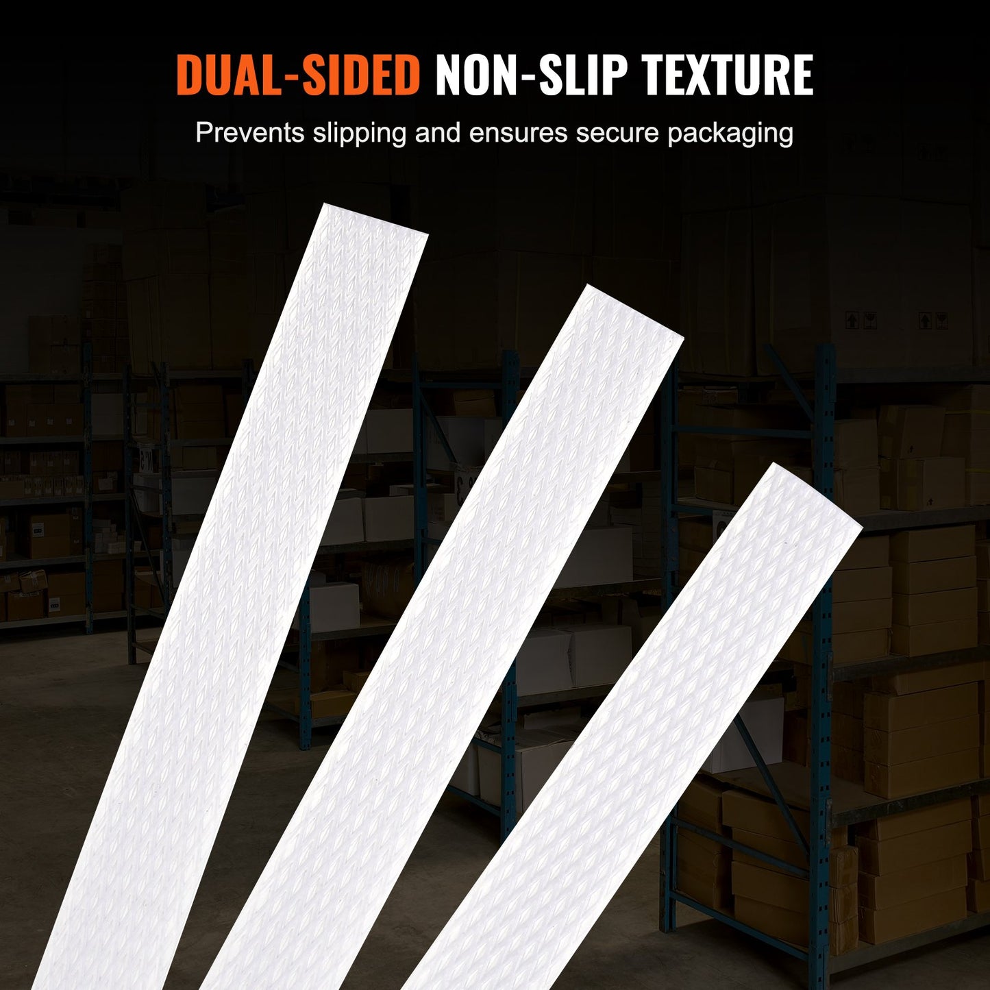 Packaging PP Strapping Roll 1/2" x 0.03" x 9900' Banding Strap 243lbs Load