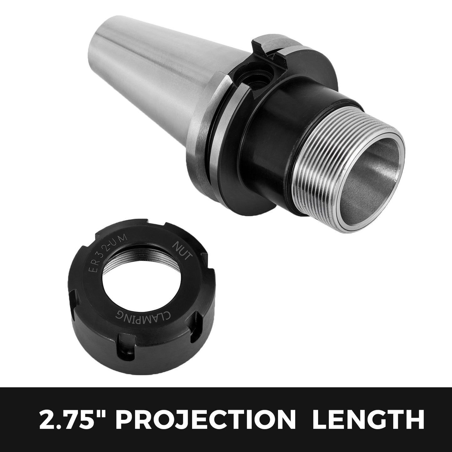 5 PCS Collet Set, CAT40 ER32 Collet Chuck, for CNC Engraving Machine & Milling Lathe Tool (CAT40 ER32)
