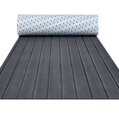 Boat Flooring, EVA Foam Boat Decking 94.5" x 23.6", Non-Slip Self-Adhesive Flooring, 15.5 sq.ft Marine Mat for Boats, Yacht, Pontoon, Kayak Deck