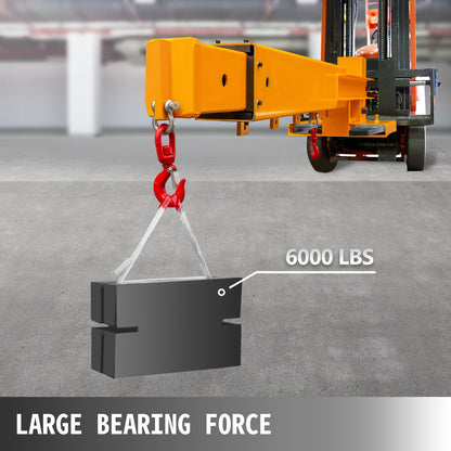 Forklift Mobile Crane Forklift Crane Bracket 6000 lb lifting jib boom