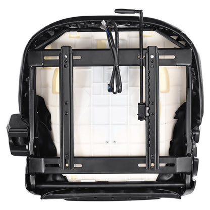 Universal gaffeltrucksäte, traktorsäte med justerbar ryggvinkel, mikrobrytare och säkerhetsbälte, omlindningsgaffelsäte för traktorlastargrävmaskin