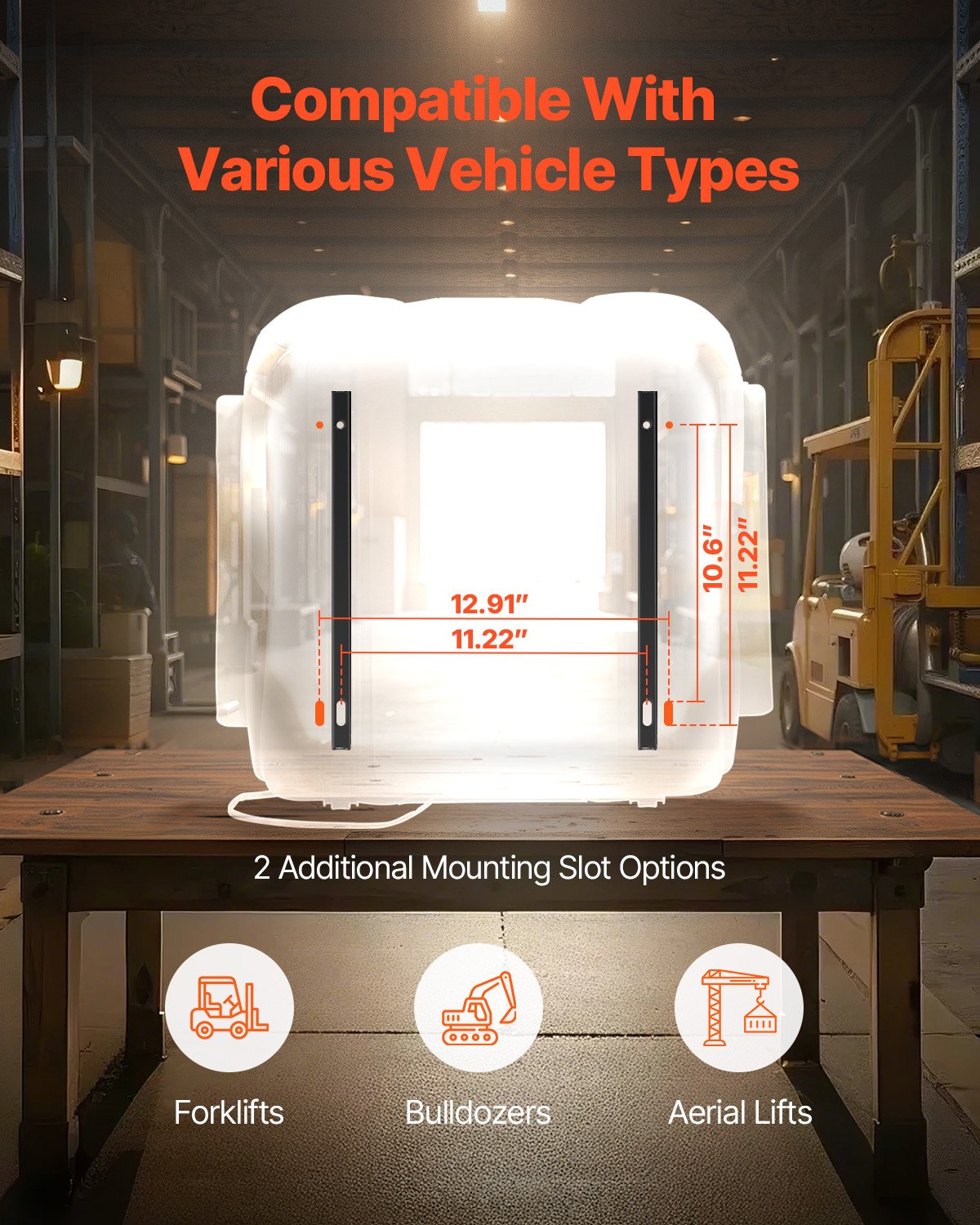 Universal gaffeltrucksäte Nedfällbar traktorfjädrad sits Justerbar rygg