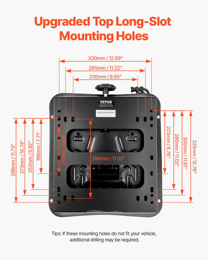 Sätesupphängningssats med skjutreglage och dammskydd passar gräsklippare gaffeltruck