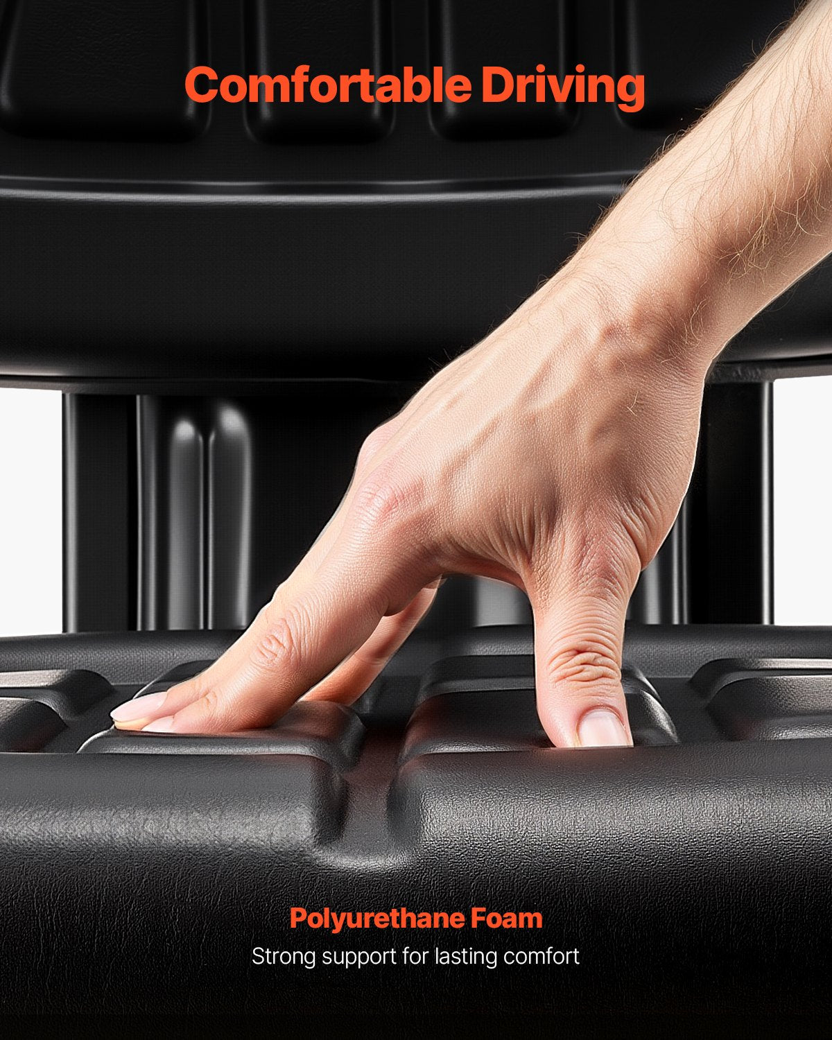 Vattentät gaffeltrucksäte justerbar traktorupphängning sätesklippare grävare