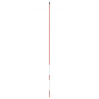 500 Stück reflektierende Einfahrtsmarkierungen 1/4" Durchmesser 48 Zoll Schneeheringe Reflektoren