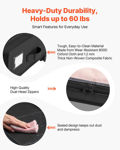 Under Bed Storage with Wheels, 30.3 x 18.5 x 6.8 inch, Underbed Containers with Clear Lid, Underbed Shoe Organizer, Rolling Under the Bed Storage Bins for Clothes Shoes Blankets Bedroom, 2 Pack