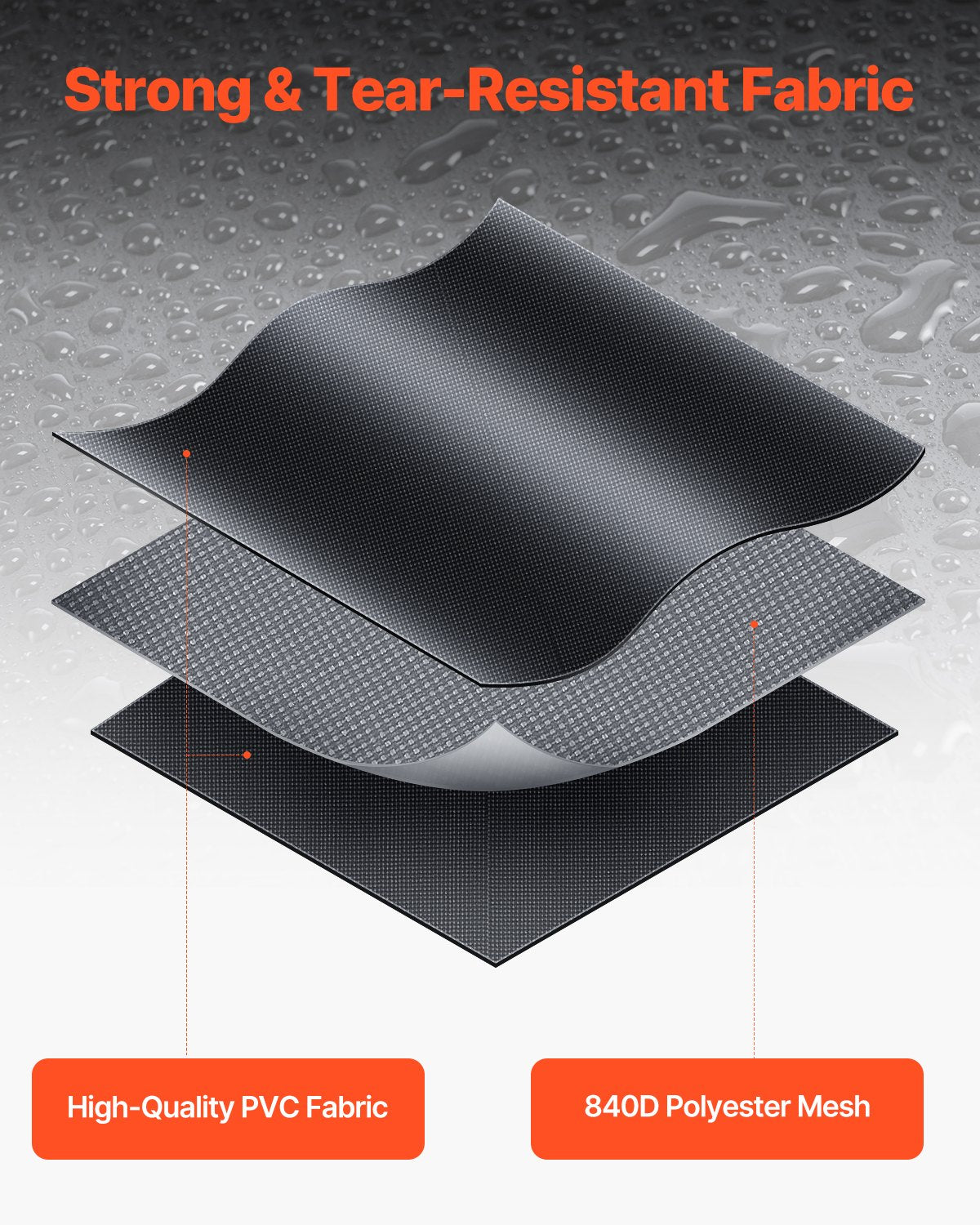 Car Rooftop Cargo Carrier Bag 20 Cubic Feet 840D PVC Car Roof Luggage Bag