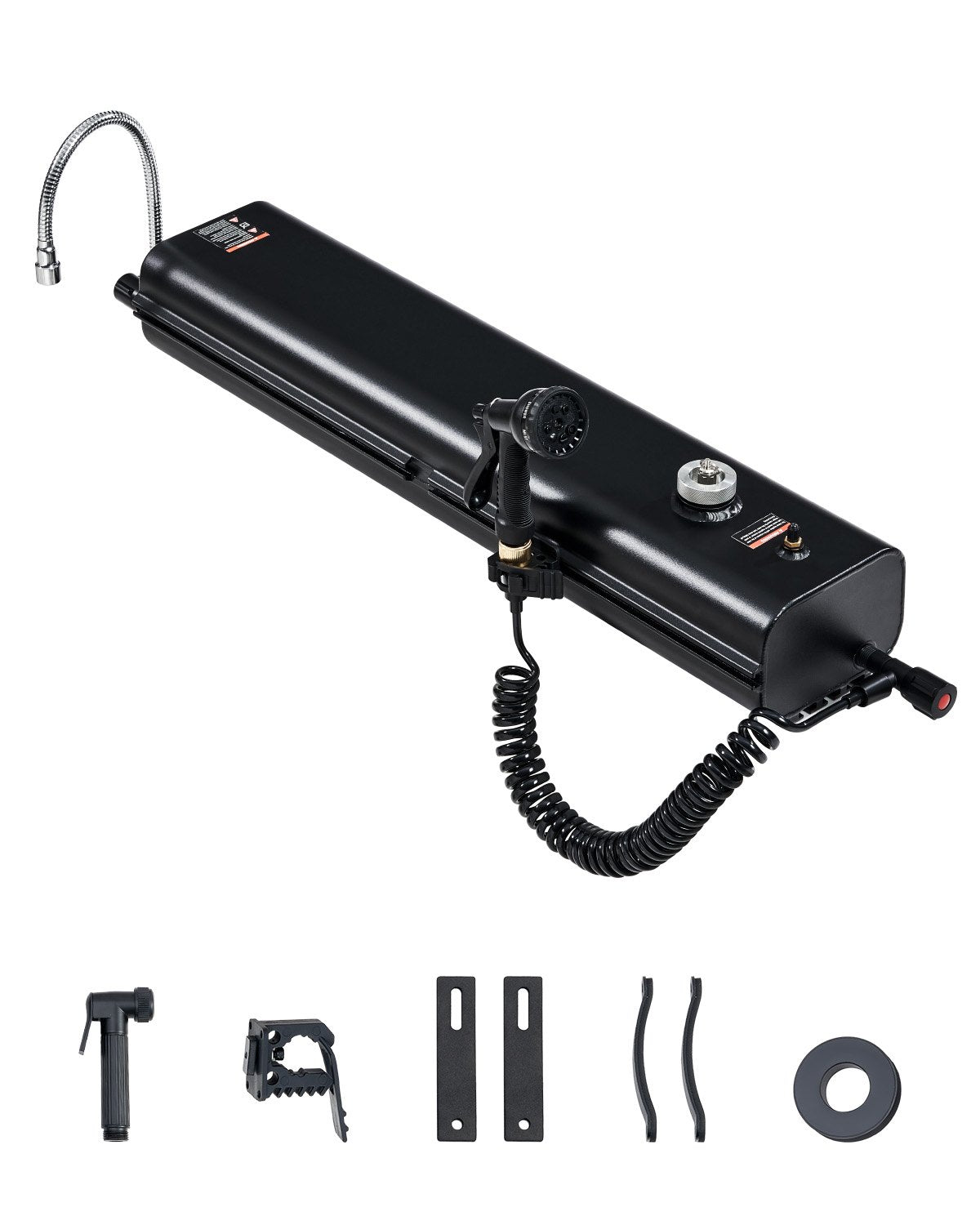 4 Gal Dachgepäckträger-Wassertank Tragbarer Wassertank mit Spritzschutzplatte