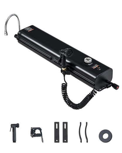 4 Gal Dachgepäckträger-Wassertank Tragbarer Wassertank mit Spritzschutzplatte