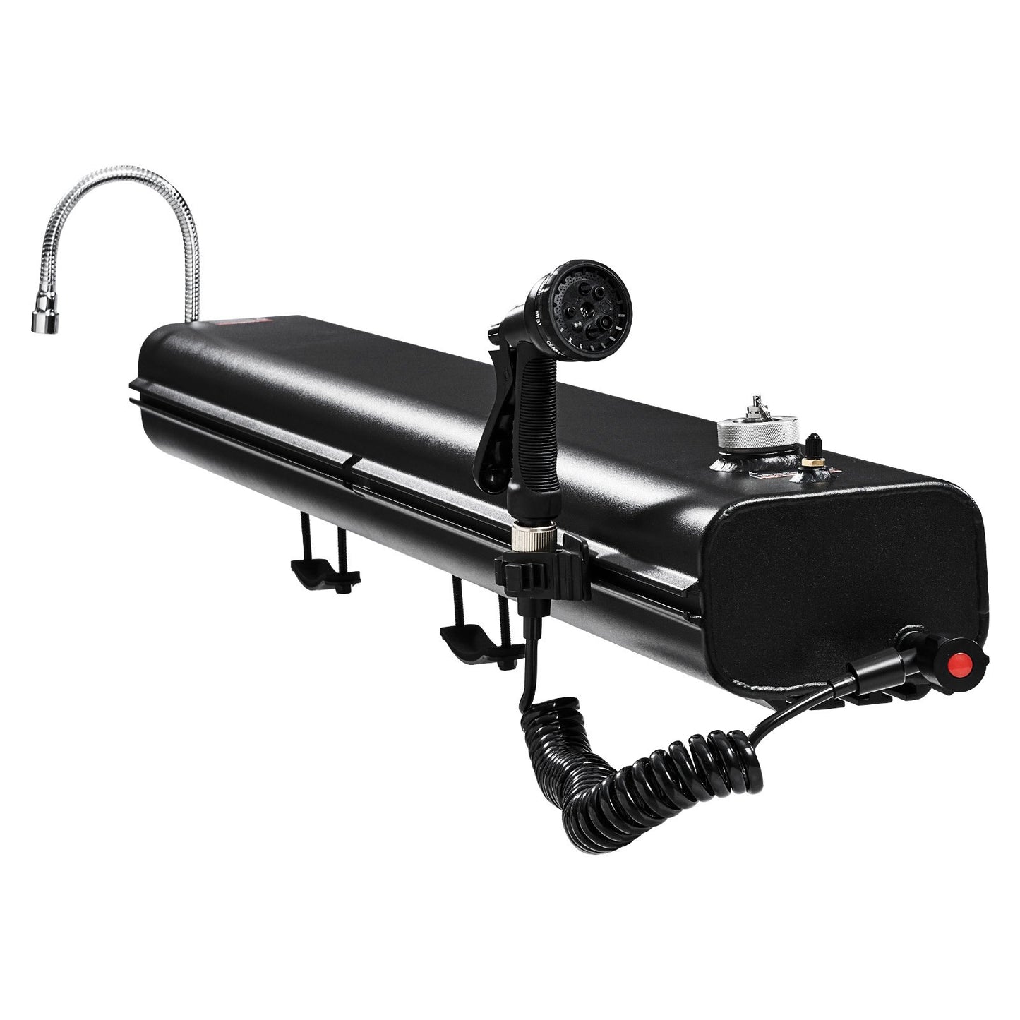 8 Gal Roof Rack Water Tank Portable Water Tank with Splash Guard Panel