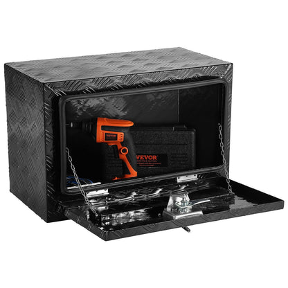 Underrede aluminium Truck Verktygslåda 24" x 14" x 16" Trailer RV Verktygsförvaring