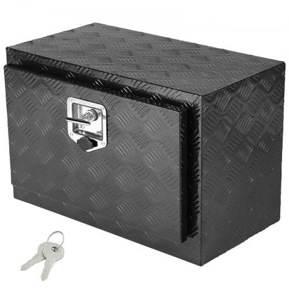 Underbody Aluminum Truck Tool Box 24" x 17" x 18" Trailer RV Tool Storage