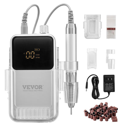 Electric Cordless Nail Drill Machine for Nail E-File Machine 35000RRM Brushless Motor