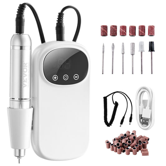 Electric Rechargeable Nail Drill Machine 35000RPM Cordless Nail File Machine