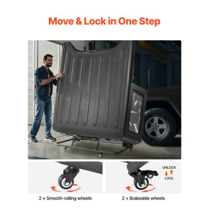 flyttbar, robust förvaringsvagn för Jeep Wrangler TJ, JK, JL, JT |  EU