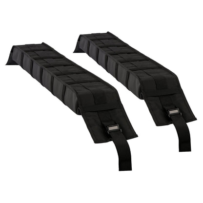 Soft Roof Rack Pads 33in 176lbs Lastkapacitet för kajak Kanot Surfboard Bagage
