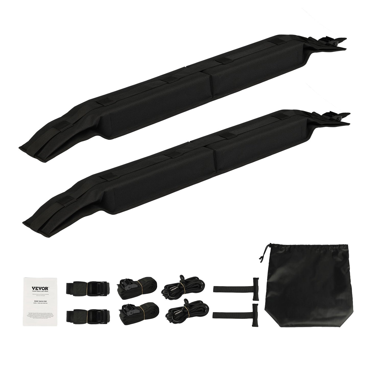 Weiche Dachgepäckträger-Polster 31,5" Universal-Autodachgepäckträger 176LBS Belastung