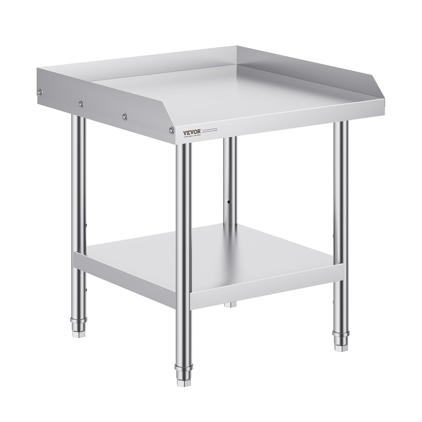 Stainless Steel Work Table 24"x24" Commercial Dining Table Restaurant