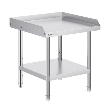 Stainless Steel Work Table 24"x24" Commercial Dining Table Restaurant