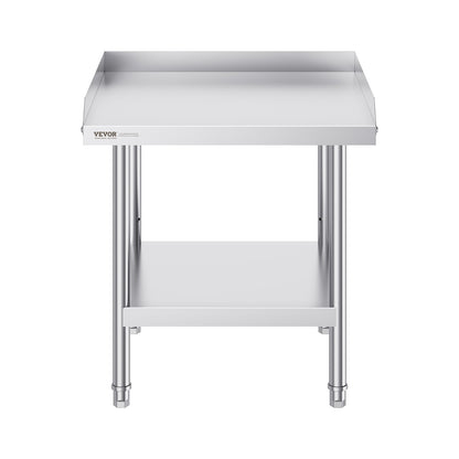 Stainless Steel Work Table 24"x24" Commercial Dining Table Restaurant