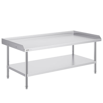 Arbetsbord i rostfritt stål 30"x60" Kommersiellt matbord Restaurang