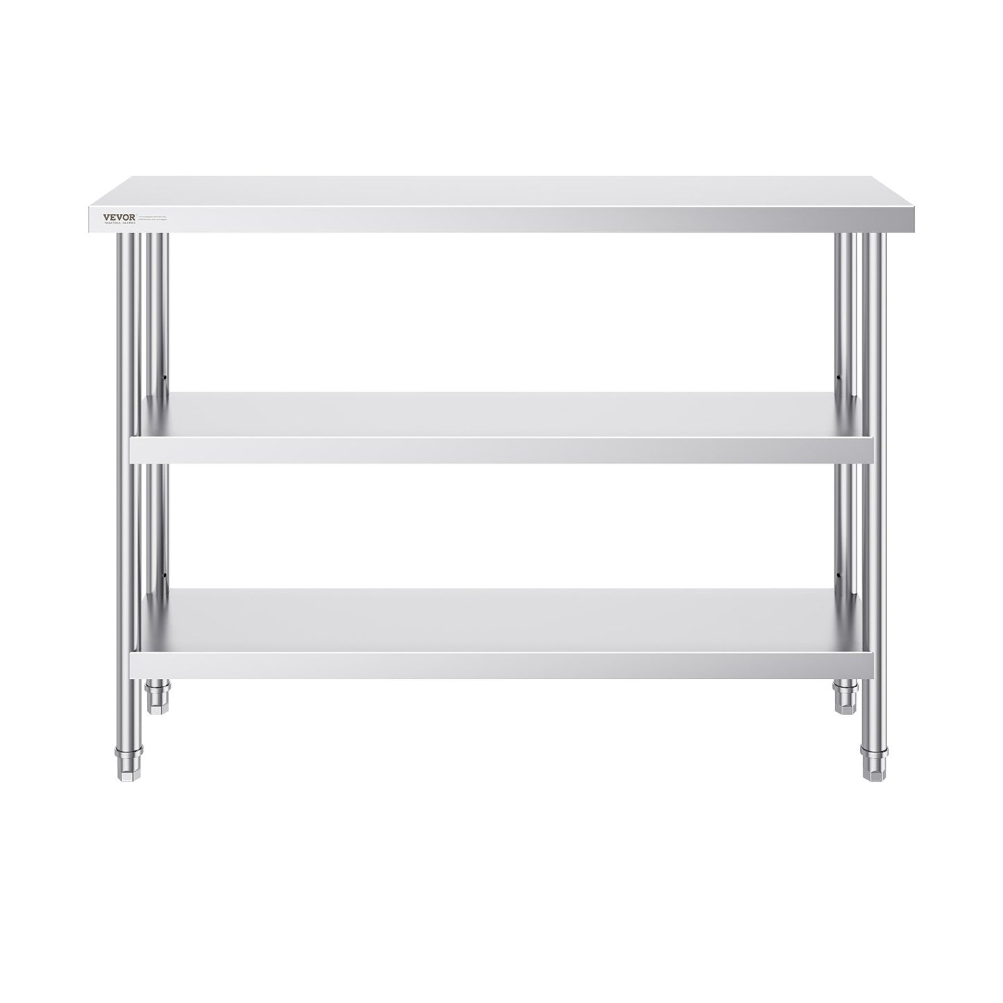 Matlagningsbord i rostfritt stål Kommersiellt kök Arbetsbord 14"x48