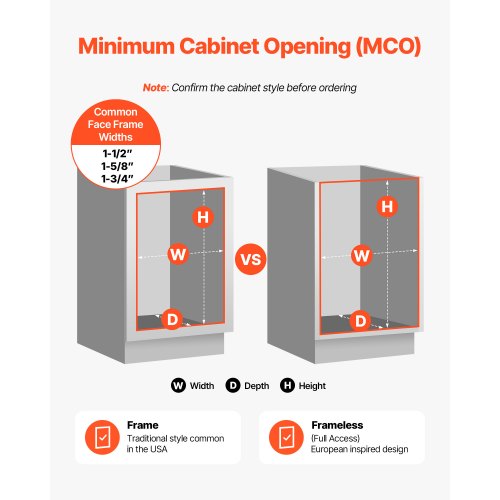 Ausziehbarer Mülleimer unter dem Schrank Küchenmülleimer Papierkorb