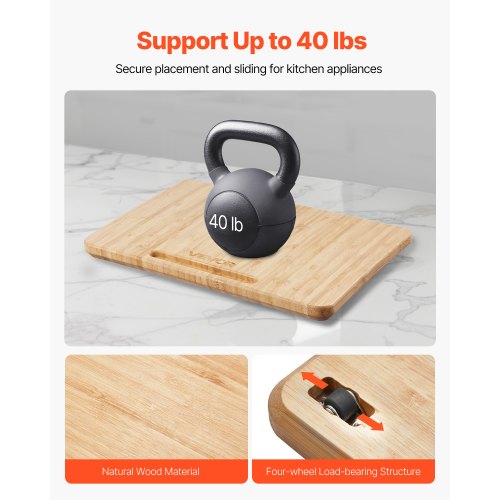 Geräteschrank, 10,5 x 13 Zoll, Schiebetablett für Küchenarbeitsplatte