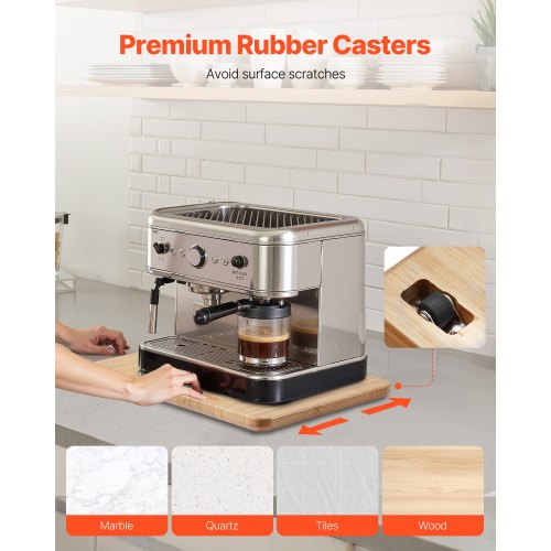 Geräteschrank, 10,5 x 13 Zoll, Schiebetablett für Küchenarbeitsplatte