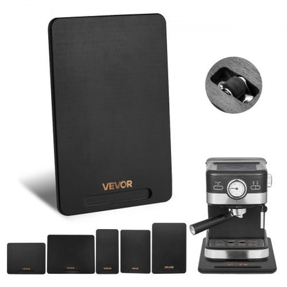 Appliance Slider, Large 16 x 12-inch, Rolling Sliding Tray with Silent Rubber Wheels & Hollow Handle, Easy to Clean, Appliance Rolling Tray for Coffee Maker, Kitchen Countertop, Black