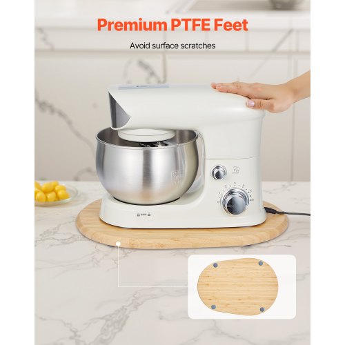 Mixerknopf, oval, 15,7 x 11,1 Zoll, für kippbaren 5,5-8-Qt-Standmixer