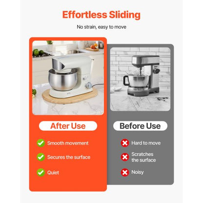 Mixerknopf, oval, 15,7 x 11,1 Zoll, für kippbaren 5,5-8-Qt-Standmixer