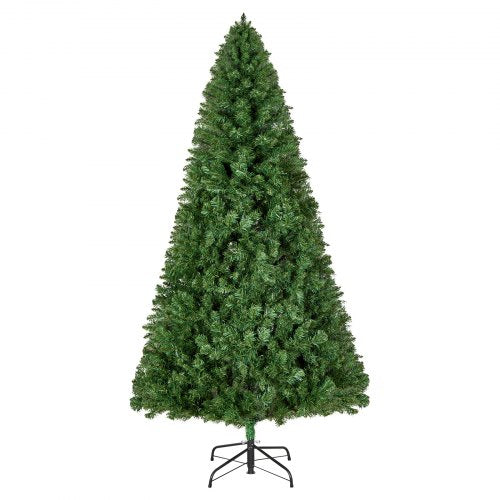 Christmas Tree, 7.2ft Artificial Xmas Tree, Full Holiday Decor Trees with 1346 Branch Tips & Sturdy Metal Base for Home Party Office Decoration
