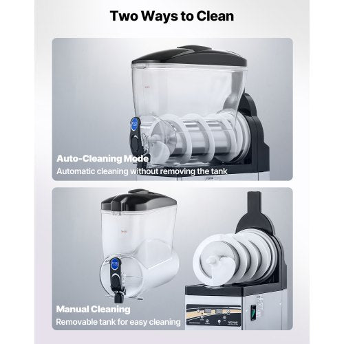 Kommerzielle Slush-Maschine 15L Margarita Smoothie Gefriergetränkemaschine | EU