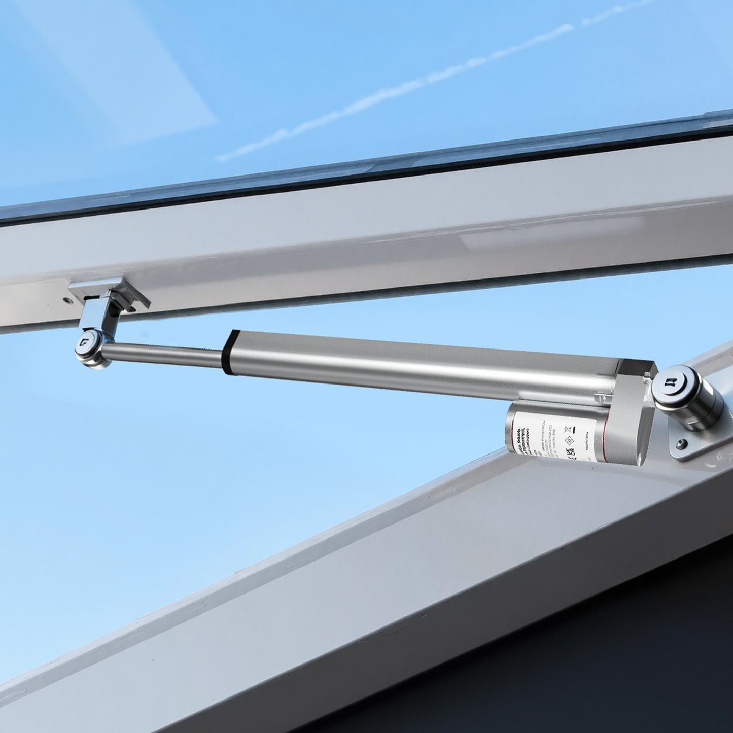 12V Linear Actuator, 9.84 Inch High Speed 0.6"/s Linear Motion Actuator, 225lbs/1000N with IP54 Protection & Mounting Bracket for Lift Desk, Recliner Chairs, Window Door Opener