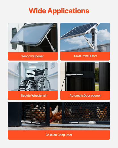 12V Linear Actuator, 4 Inch High Speed 0.6"/s Linear Motion Actuator, 225lbs/1000N with IP54 Protection & Mounting Bracket for Lift Desk, Recliner Chairs, Window Door Opener