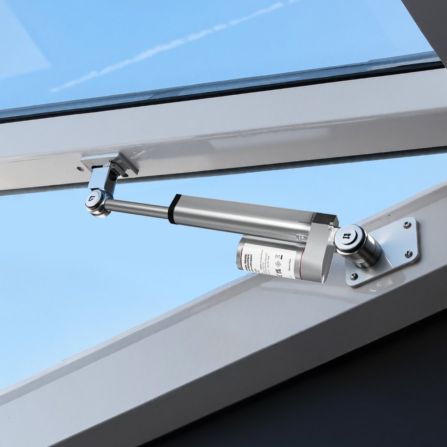 12V Linear Actuator, 4 Inch High Speed 0.6"/s Linear Motion Actuator, 225lbs/1000N with IP54 Protection & Mounting Bracket for Lift Desk, Recliner Chairs, Window Door Opener