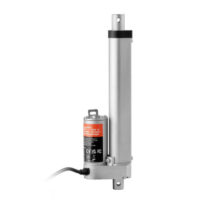 Linear Actuator 12V, 6 Inch High Speed 0.55"/s Linear Actuator, 220lbs/1000N Linear Motion Actuator with Mounting Bracket and IP54 Protection