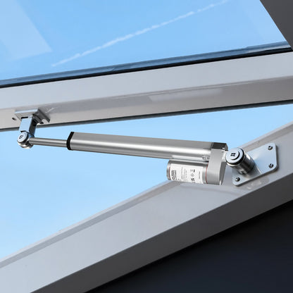 12V Linear Actuator, 8 Inch High Speed 0.6"/s Linear Motion Actuator, 225lbs/1000N with IP54 Protection & Mounting Bracket for Lift Desk, Recliner Chairs, Window Door Opener