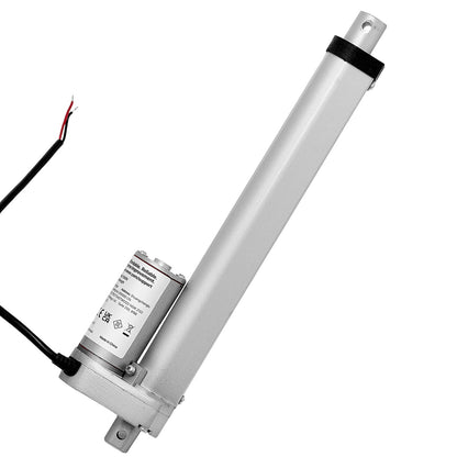 12V Linear Actuator, 8 Inch High Speed 0.6"/s Linear Motion Actuator, 225lbs/1000N with IP54 Protection & Mounting Bracket for Lift Desk, Recliner Chairs, Window Door Opener