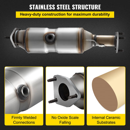 High Flow Katalysator För 2003-2007 Honda Accord DX/EX/LX 2.4L L4