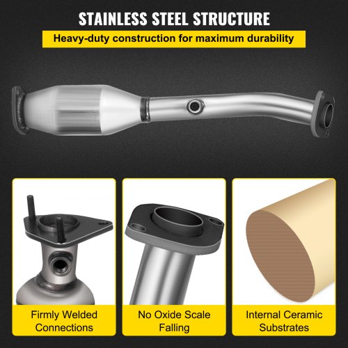 Avgasgrenrör 05-11 Nissan Frontier Avgasgrenrör Bultar Packningskombination 4.0L OEM-kvalitet högflödeskatalysator för 2005-2011 Nissan Frontier/Xterra/Pathfinder (EPA-kompatibel) |  EU