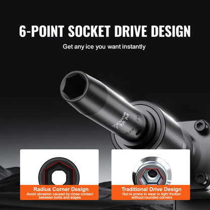 3/8" Drive Impact Socket Set, SAE 1/4"-3/4" and Metric 6-19mm 90 Piece Socket Set, 6 Point Cr-Mo Alloy Steel for Auto Repair, Includes Extension Bars Universal Joint Adapter Lock Storage Case