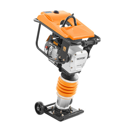 6.5 HP 196 cc four spring jump jack vibration stem ram compactor