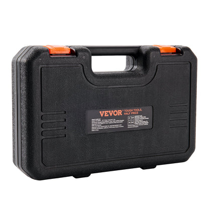 Schlagschrauber-Steckschlüsselsatz mit 1/2-Zoll-Antrieb, 9-teiliger tiefer Steckschlüsselsatz, metrisch 29–38 mm, 6-kant Cr-Mo-Legierungsstahl für Autoreparaturen, leicht lesbare Größenmarkierungen, robuste Konstruktion, inklusive Aufbewahrungskoffer