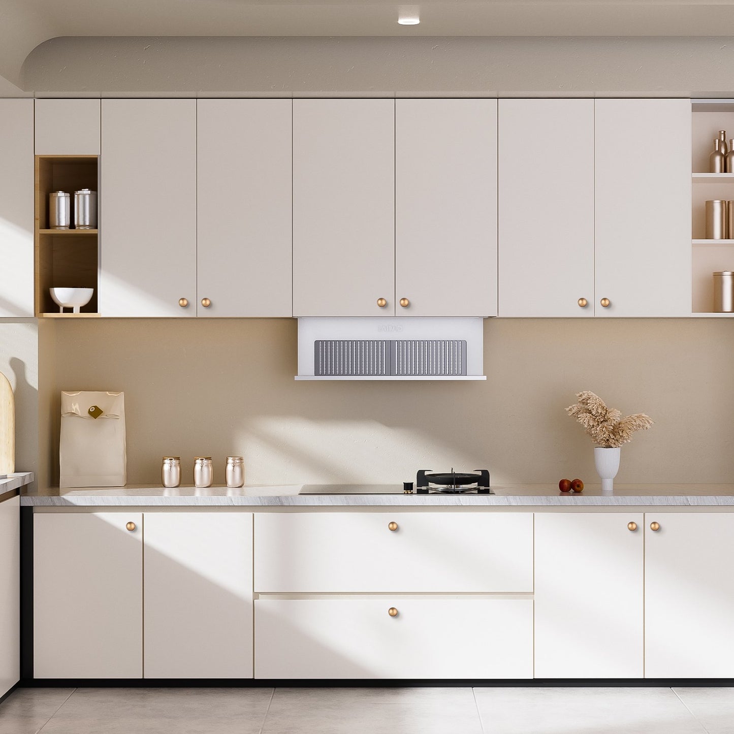 Cabinet Knobs, 12 Pack, 0.98 Inch Zinc Alloy Drawer Pulls Door Handles, Round Kitchen Dresser Solid Knobs Cupboard Hardware with Screws for Bathroom Closet Cabinets Drawers, Antique Brass Color