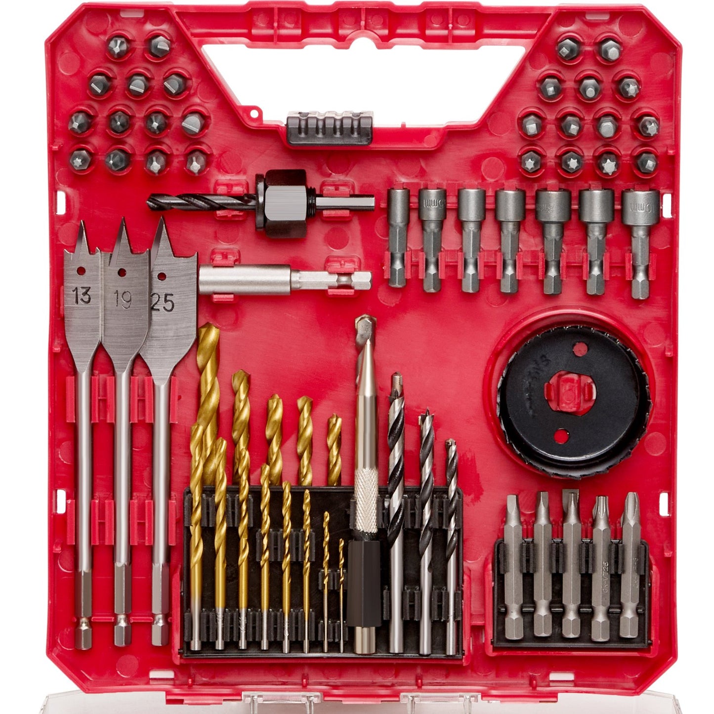Bohrer Set 70 Pcs Schraubendreher Bit Set mit Tragetasche Multifunktionale