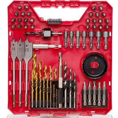 Bohrer Set 70 Pcs Schraubendreher Bit Set mit Tragetasche Multifunktionale