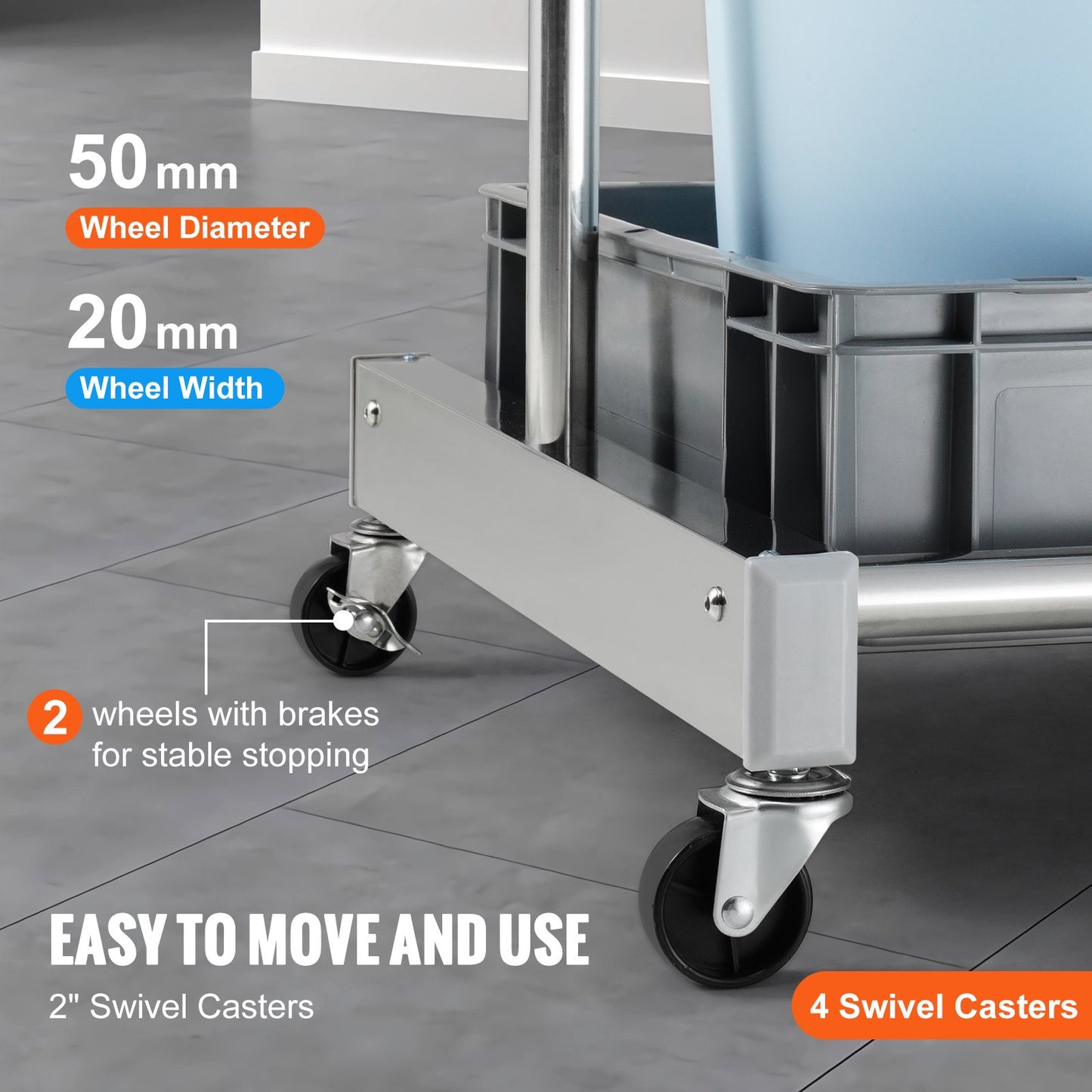 Trädgårdsredskapsarrangör, 10 platser med krokar, gårdsredskapstornställ med hjul för garageorganisation och förvaring, Hålla långskaftet verktyg/krata/kvast, metallverktygsställ för skjul, utomhus