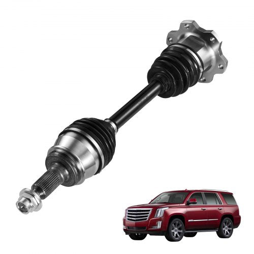 CV Axle Shaft Assembly, Front Left or Right Side (Driver or Passenger Side), Automotive Replacement CV Joint Axle Shaft Compatible with 2007-2020 Cadillac Escalade, Alloy Steel & Carbon Steel